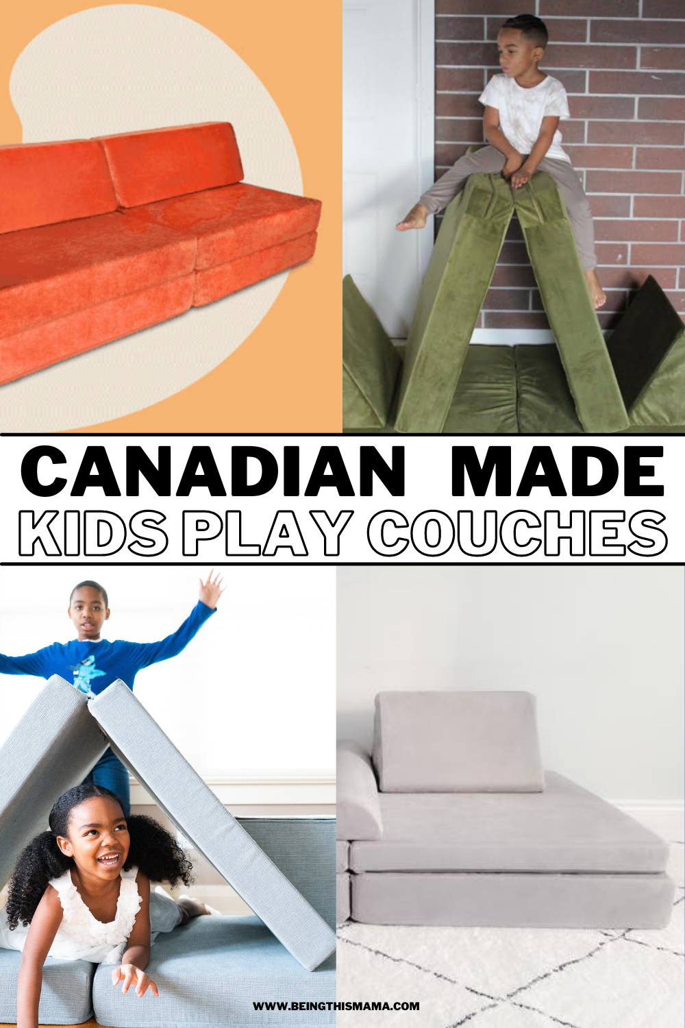 Six Canadian Kids Play Couches Companies